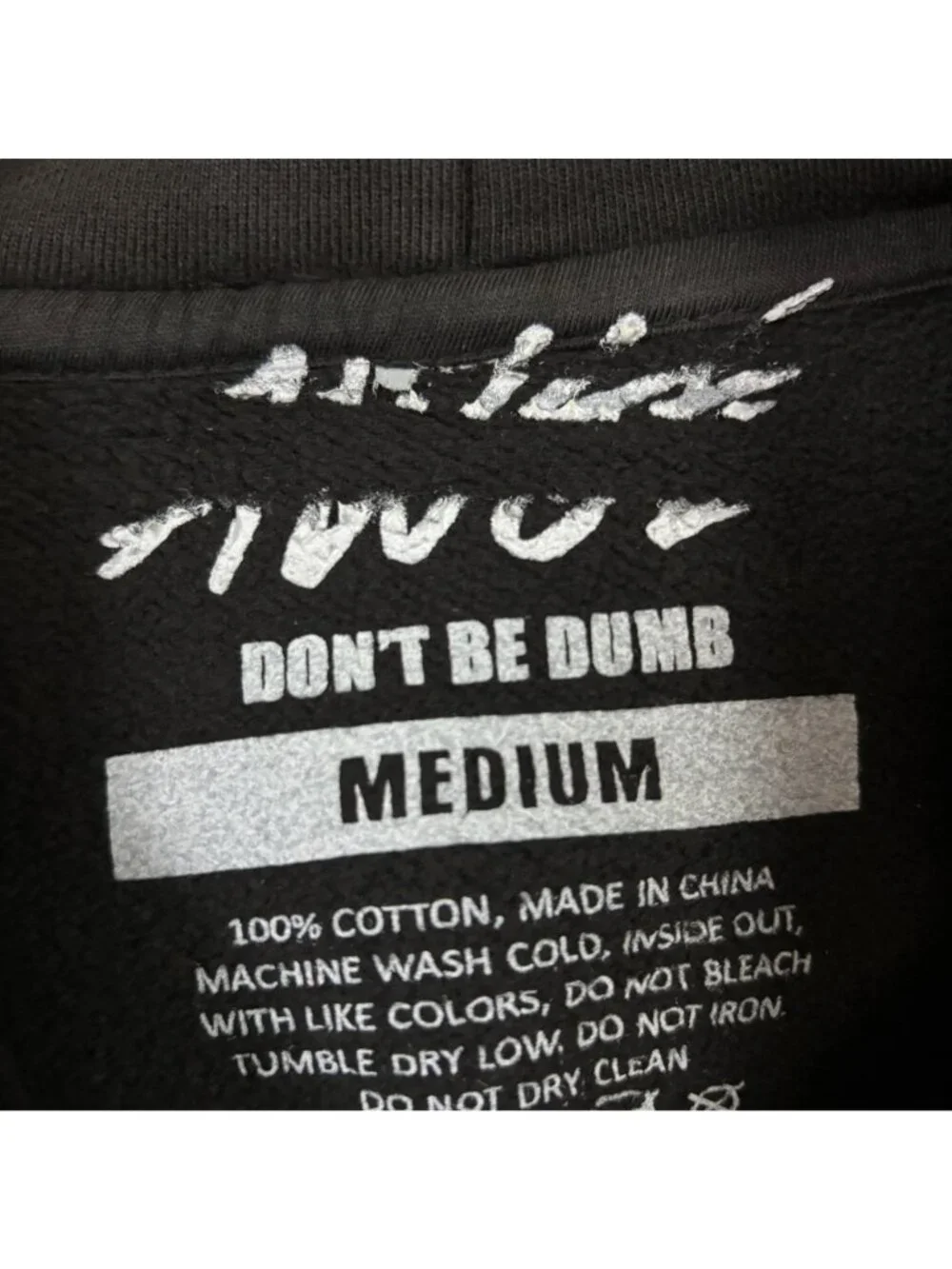 Asap Rocky Don't Do Be Dumb Tour Rap Hoodie Size Medium - Picture 4 of 4
